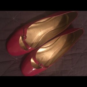 JCrew pink flats - size 9